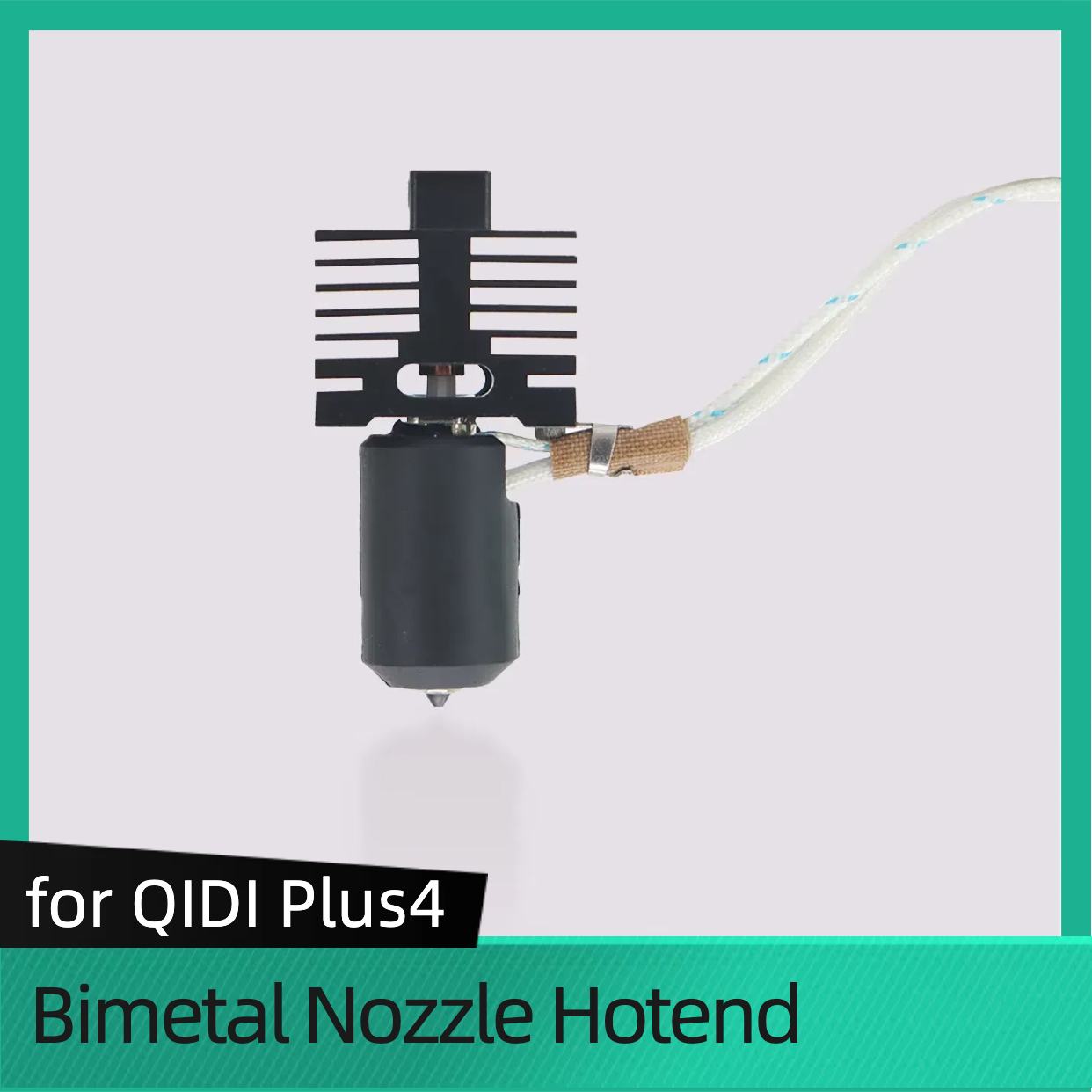 Hotend 0.4Mm - Untuk QiDi Plus4 Nosel Bimetal Hotend