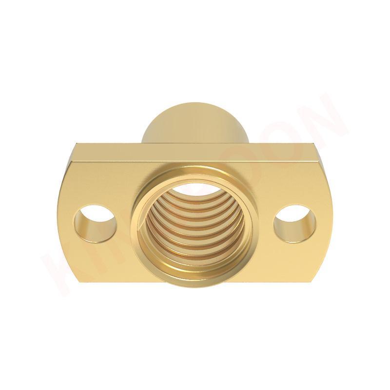 3D Printer - Mur Sekrup dengan Flensa Kuningan T8,