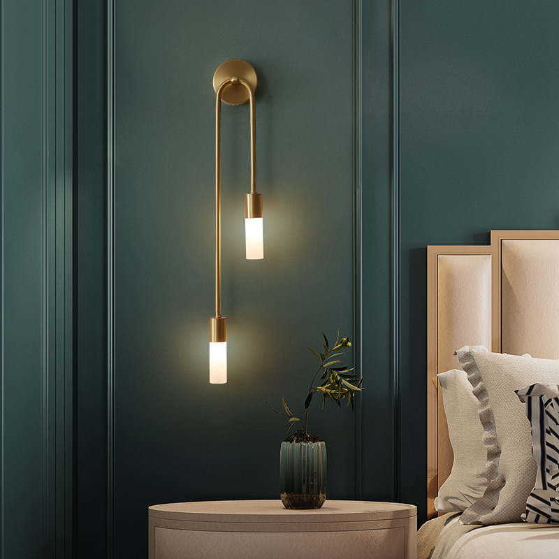 Glass Bed - # Lampu Dinding LED Dekoratif Nordik