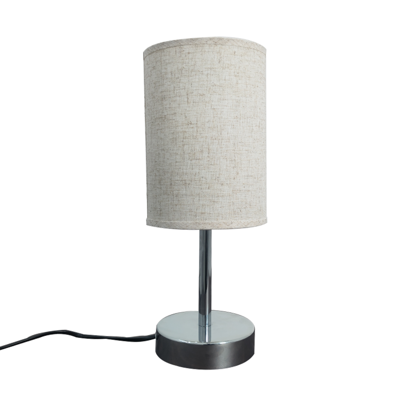 Glass Bed - Lampu Meja Silinder LED Sentuh untuk