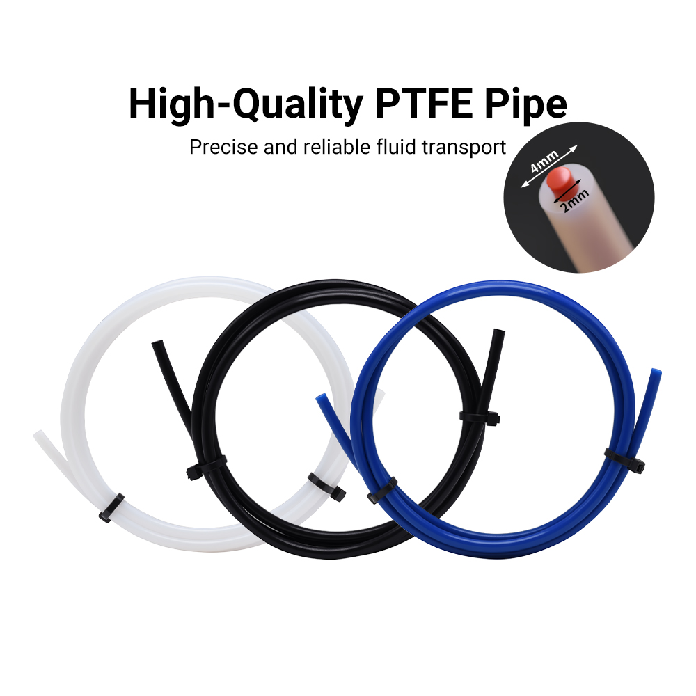 Tpu Filament - 1M tabung PTFE 2x4mm MK8 ujung