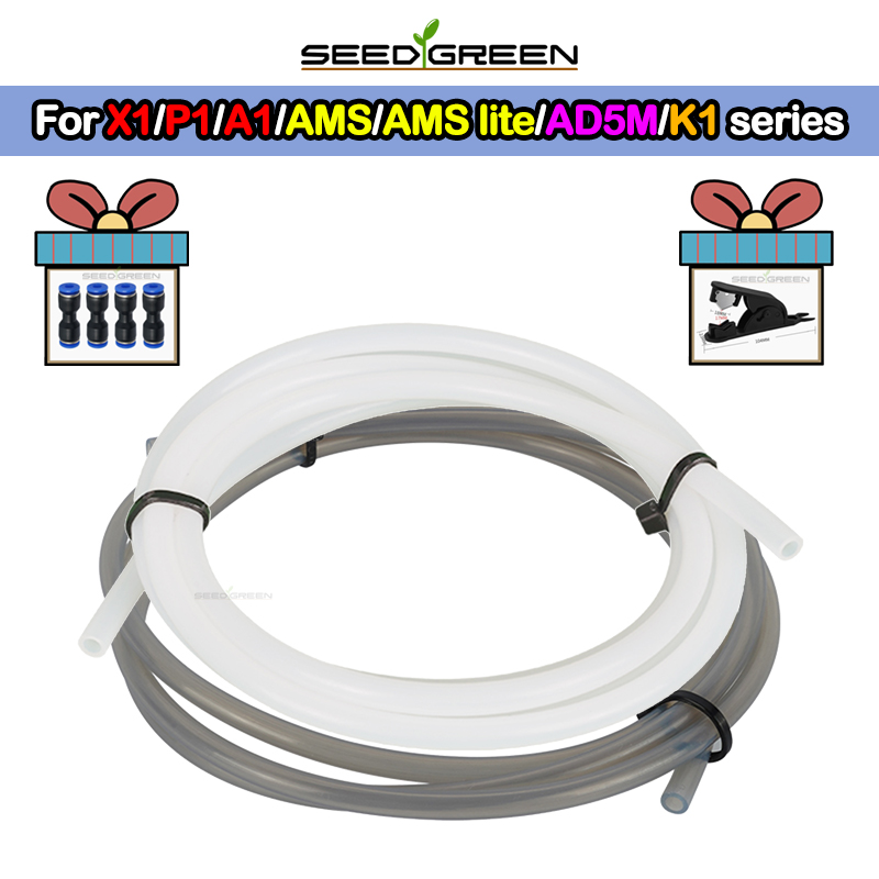 Bowden Tube - Tabung PTFE untuk Bambu Lab P1P/P2S