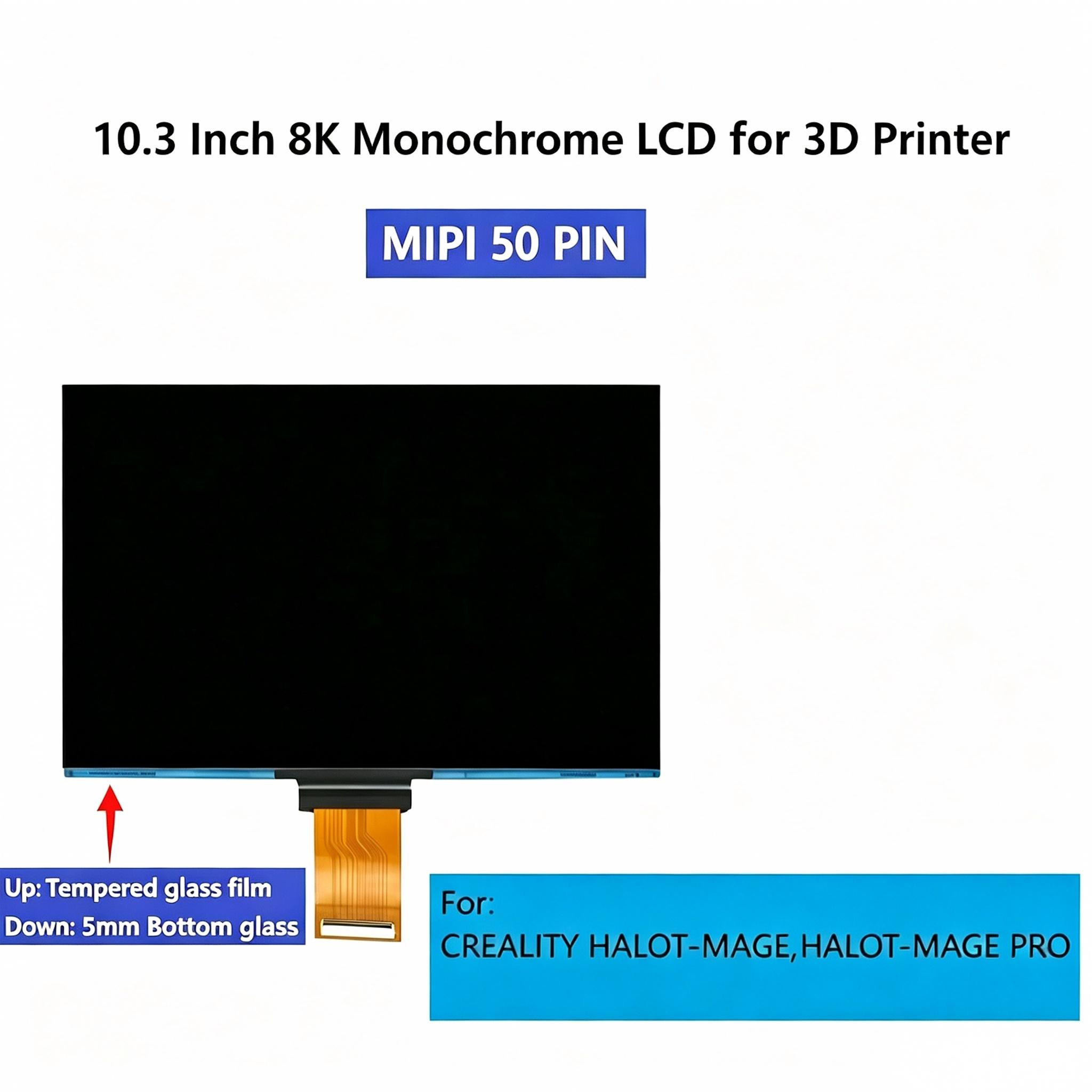 Resin Printer - Layar LCD Mono 8K 10,3 inci