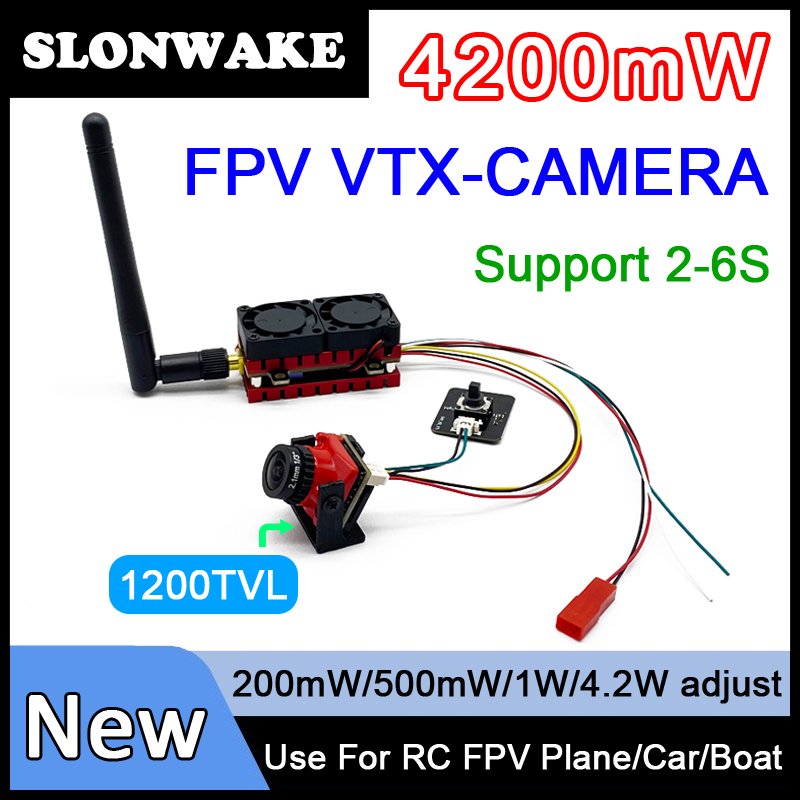 Build Plate - Pemancar FPV 5.8Ghz 4.2W dengan jangkauan