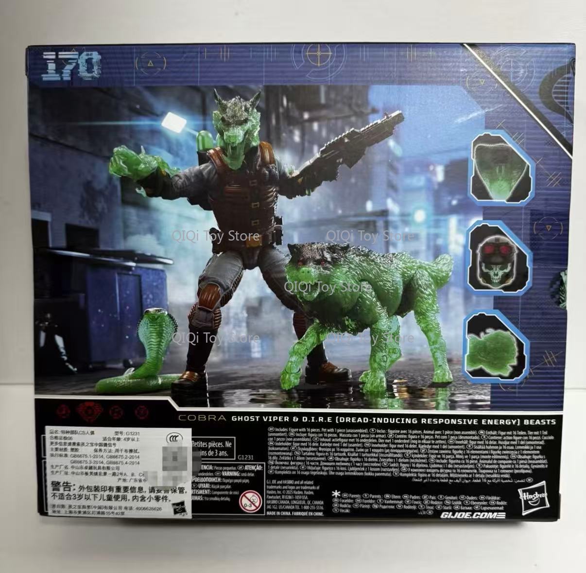Cobra Extruder - Boneka Bergerak 6-inci Genuine Hasbro Troops