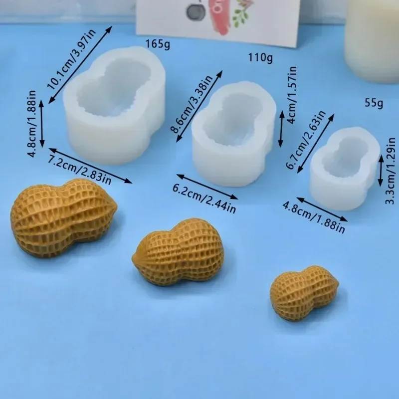 3 Buah Cetakan Silikon Kacang  - Resin ulasan dan harga