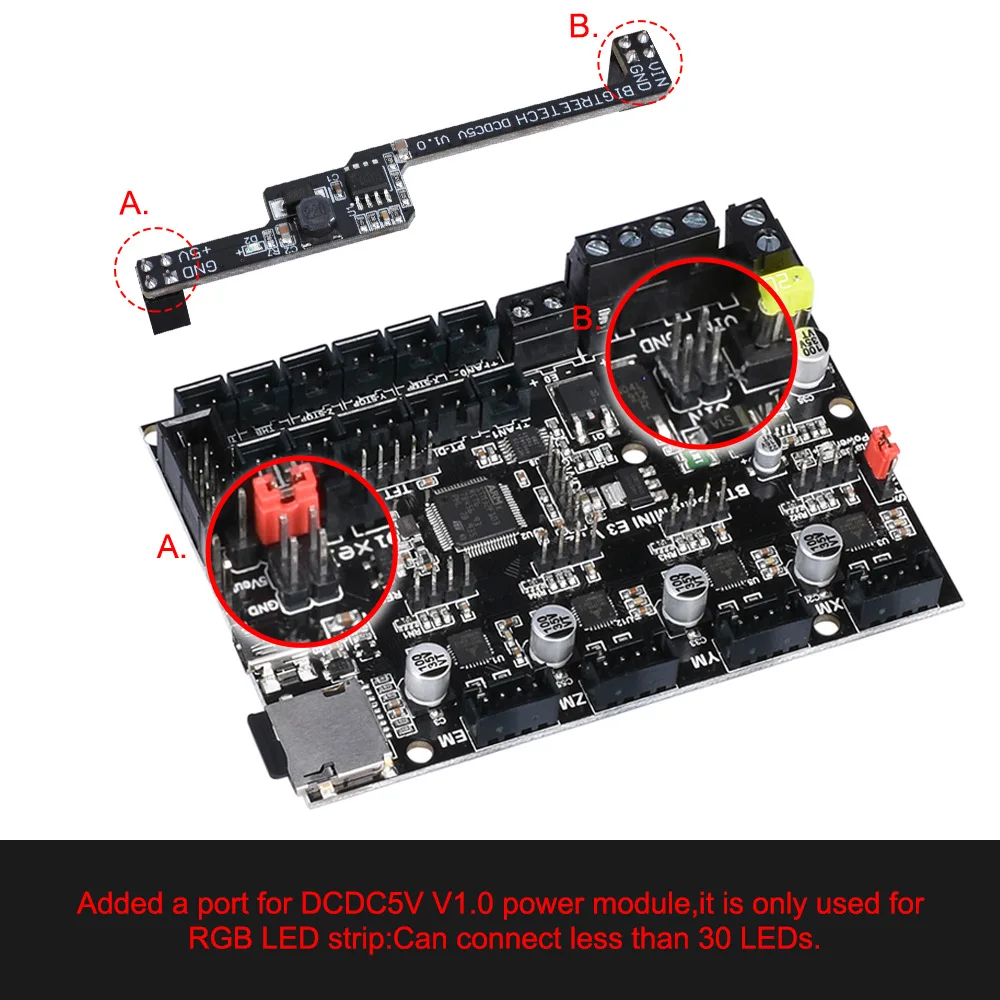 Modul Daya DCDC5V V1.0 Menduku - Skr Mini E3 ulasan dan harga