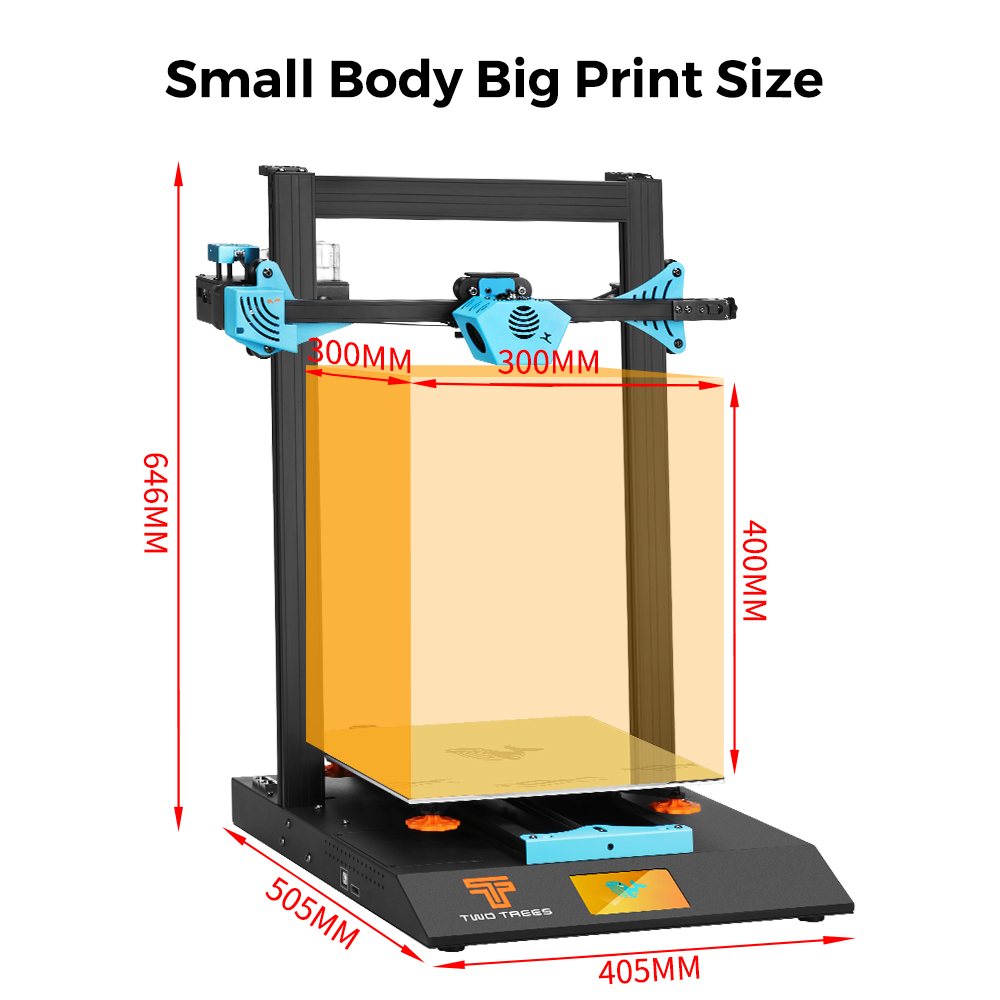 Twotoms Blu-5 Bluer Plus L3D K - Corexy 3D Printer Kit ulasan dan harga
