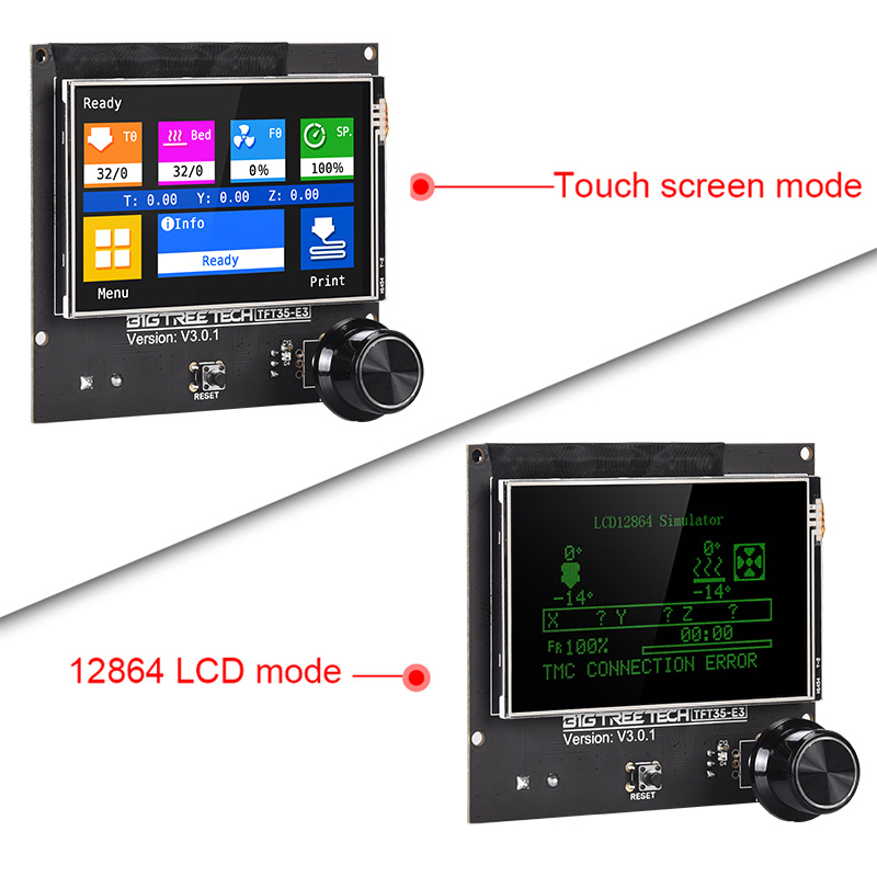 BIGTREETECH 12864 LCD, TFT35 E - Skr Mini E3 ulasan dan harga