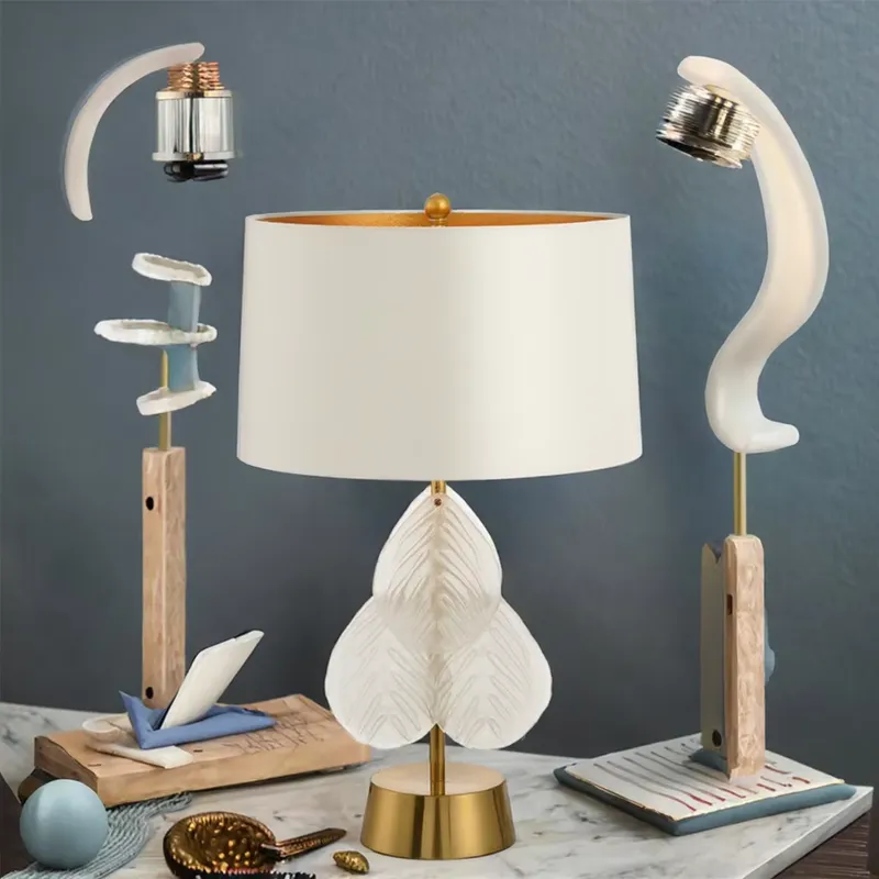 Lampu Meja LED Gaya Postmodern - Glass Bed ulasan dan harga
