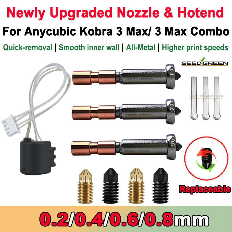 Nosel Peningkatan untuk Anycub - Hotend 0.4Mm ulasan dan harga