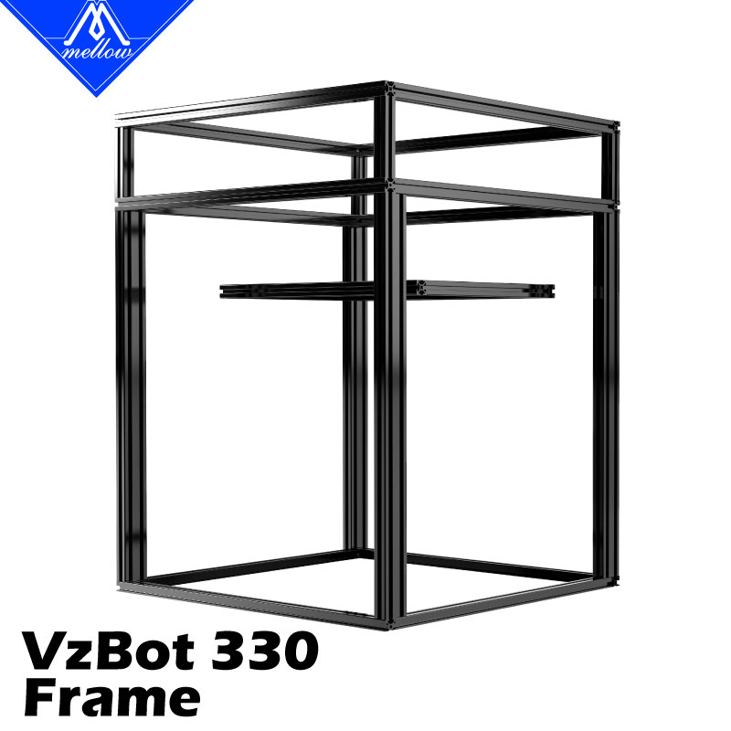Kit Bingkai Printer 3D VzBoT 3 - Corexy 3D Printer Kit ulasan dan harga