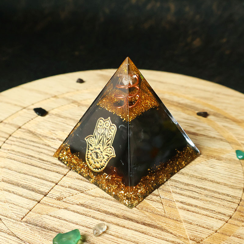 Piramida Resin Kristal Tangan  - Resin ulasan dan harga