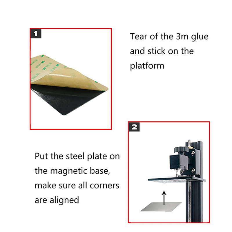 Mars 5 Flex Build Plate 160x96 - 3D Printer Stand ulasan dan harga