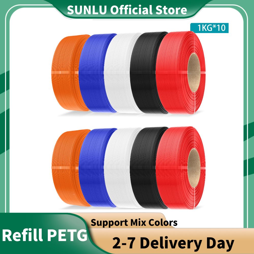 Filamen PETG SUNLU 10KG untuk  - Tpu Filament ulasan dan harga
