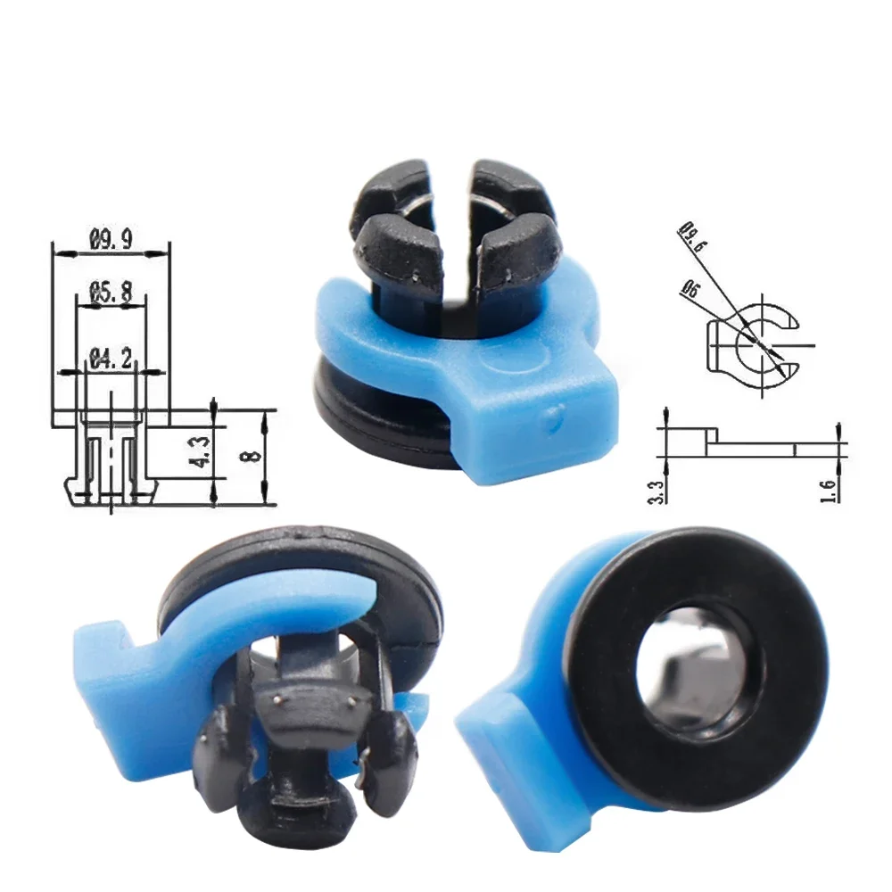 100 buah klem Collet kopling t - Bowden Tube ulasan dan harga