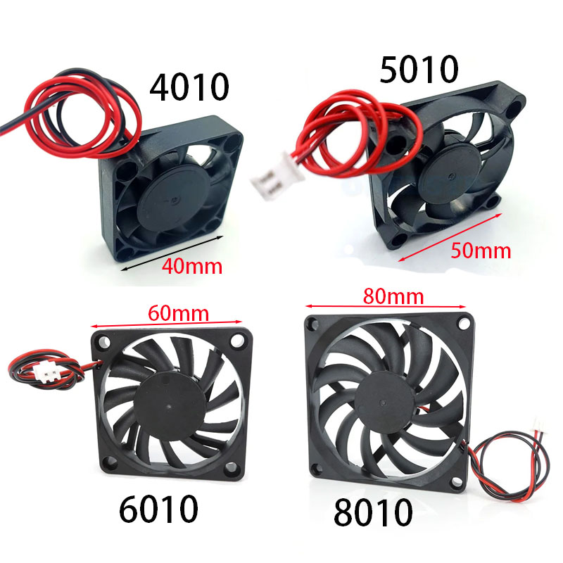 Kipas Pendingin 5V 12V 24V 401 - Extruder ulasan dan harga