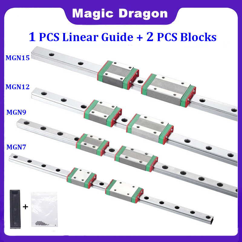 1 Buah MGN7 MGN12 MGN15 MGN9 L - Linear Rail Mgn12H Set ulasan dan harga