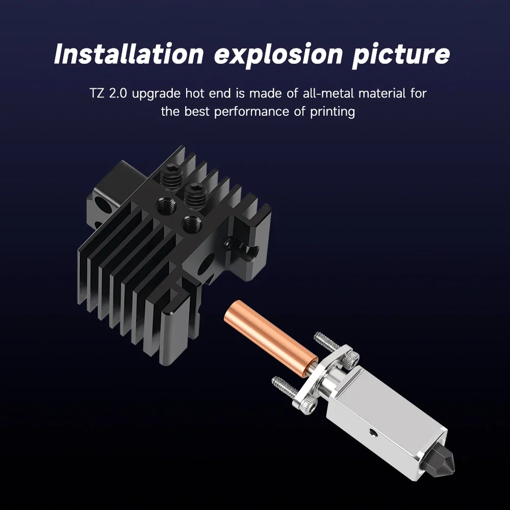 Untuk Bambu Lab X1C P1P P1S Ke - Hotend 0.4Mm ulasan dan harga