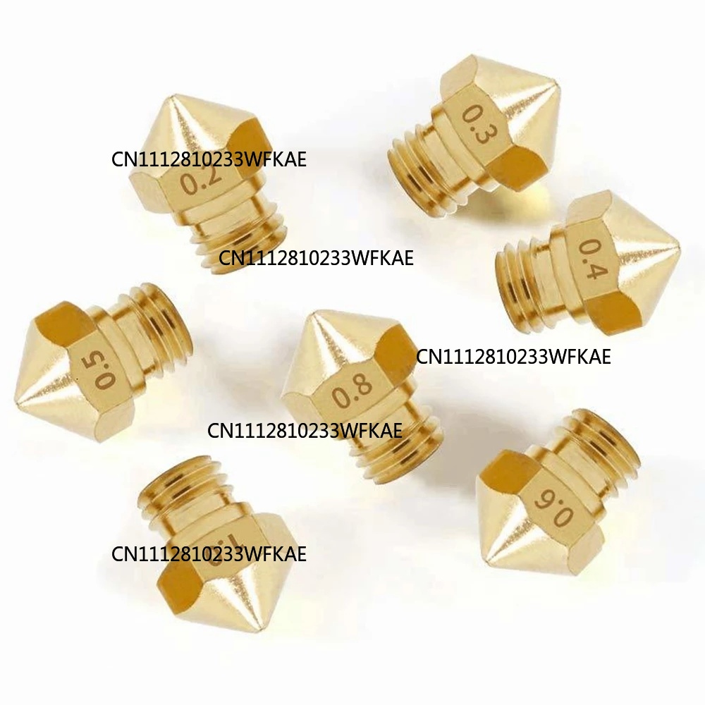 5 buah Nozzle Extruder MK10 M6 - Printer Nozzle ulasan dan harga
