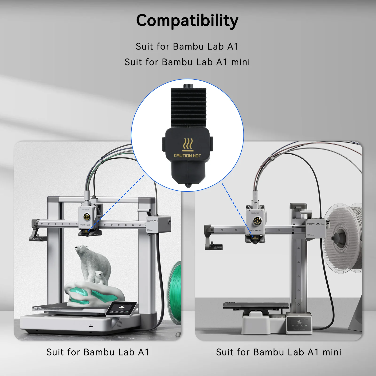 Upgrade Hotend 2.0 Untuk Bambu - Bowden Tube ulasan dan harga