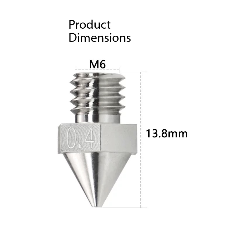 Nosel Pengganti Printer 3D Rai - Printer Nozzle ulasan dan harga