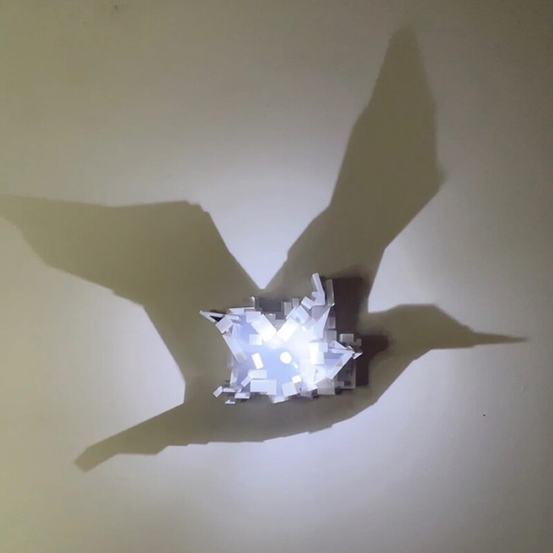 Lampu Tidur 3D Light Shadow Ni - Glass Bed ulasan dan harga