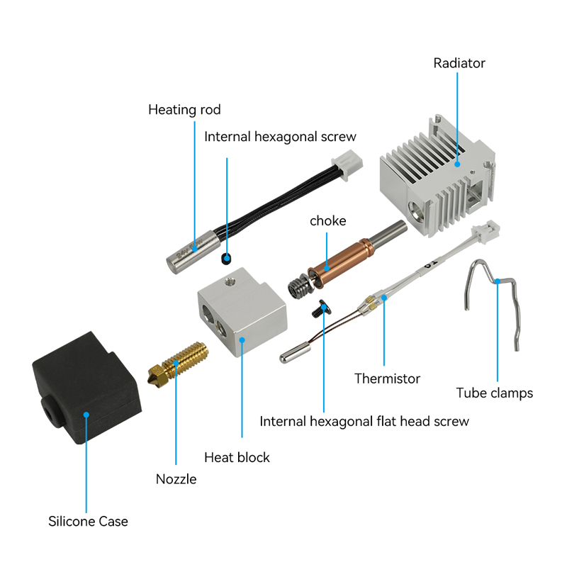 Anycubic Kobra 3 Hotend kit de - Hotend 0.4Mm ulasan dan harga