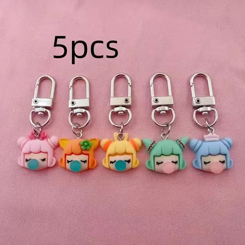5 buah gantungan kunci resin b - Resin ulasan dan harga
