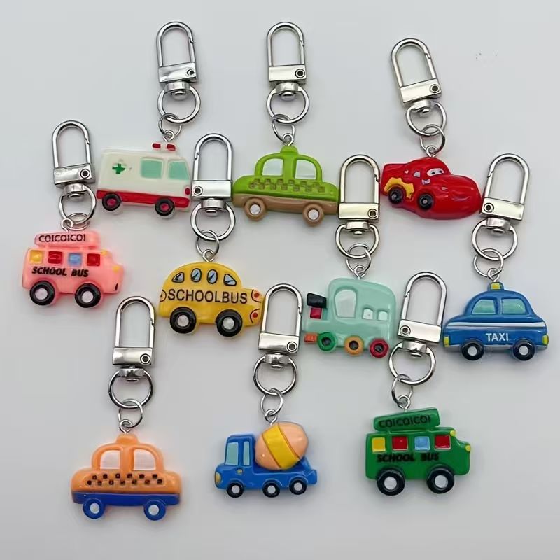 10 buah gantungan kunci mobil  - Resin ulasan dan harga