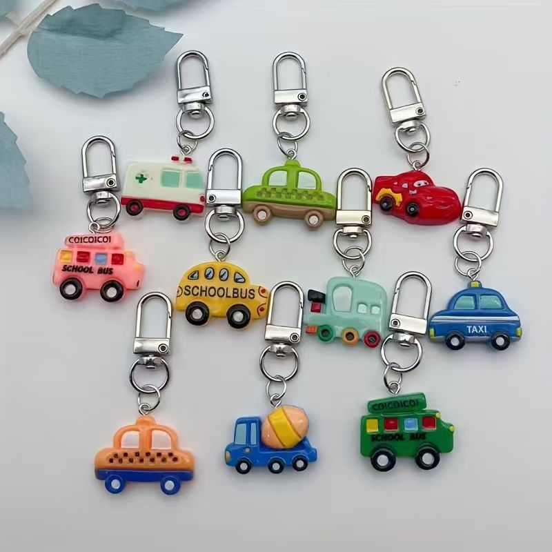 10 buah gantungan kunci mobil  - Resin ulasan dan harga