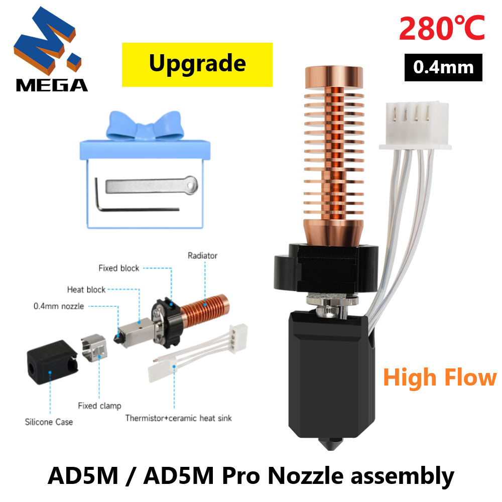 Peningkatan untuk Nosel Flashf - Hotend 0.4Mm ulasan dan harga