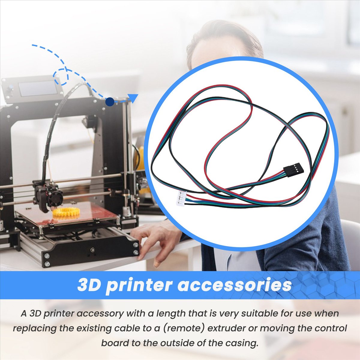 DT193~Kabel Motor Stepper NEMA - 3D Printer Stand ulasan dan harga