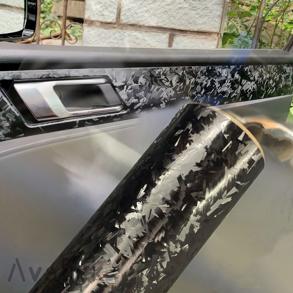 Film Vinyl Serat Karbon Hitam  - Fep Film ulasan dan harga